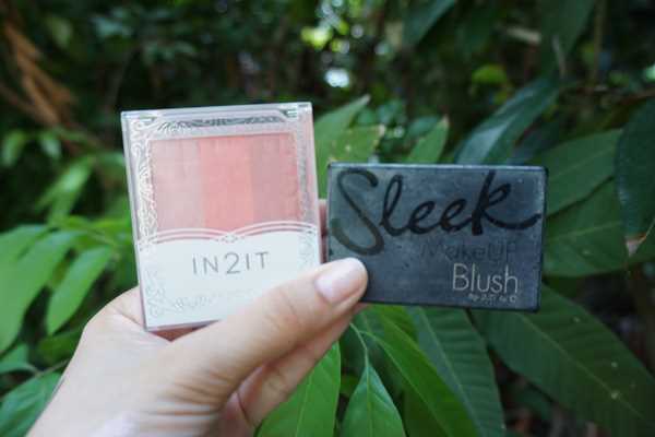 Blush on ของ sleek และ in2it