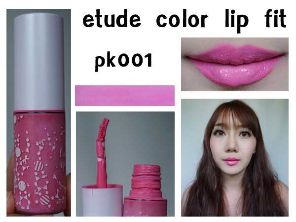 Etude color lip fit pk001