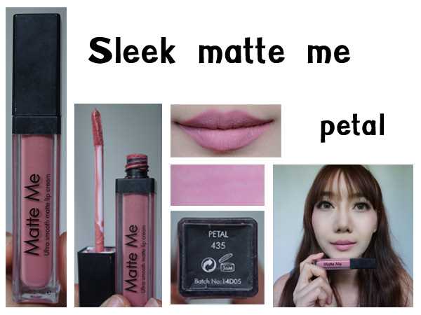 Sleek matte me #petal