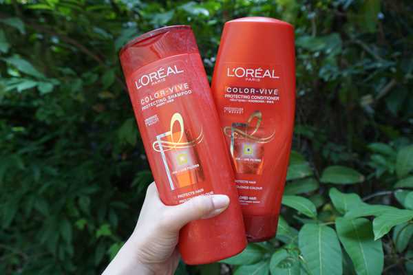 Loreal Paris Color-Vive Protecting Shampoo and conditioner