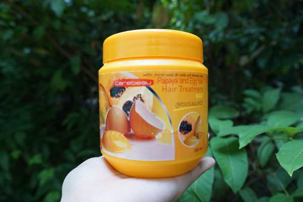 Carebeau papaya egg yolk hair treatment