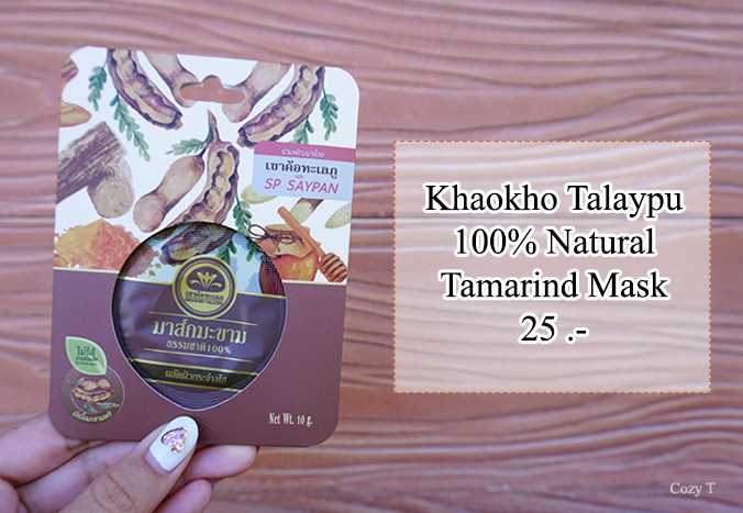 Khaokho Talaypu 100% Natural Tamarind Mask