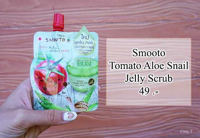 Smooto Tomato Aloe Snail Jelly Scrub