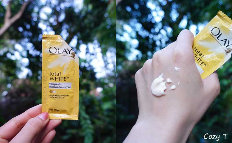 รักษารอยสิว ด้วย Olay – Total White Spot Lightening Cream